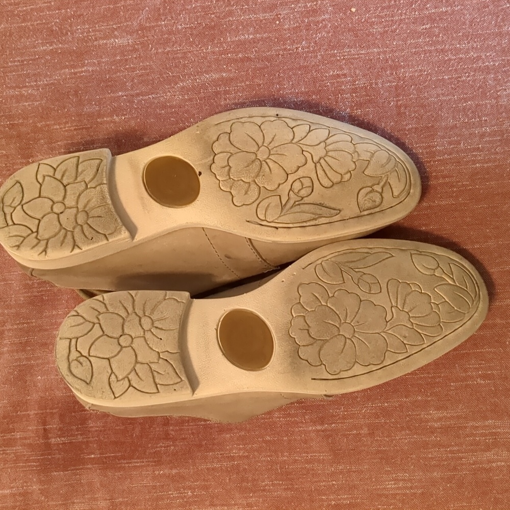 Born leather Oxford Women's Gray Loafers. Gilmore girls/ gossip girl - Picture 3 of 3